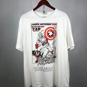 Captain America Marvel Comics Movie Tee